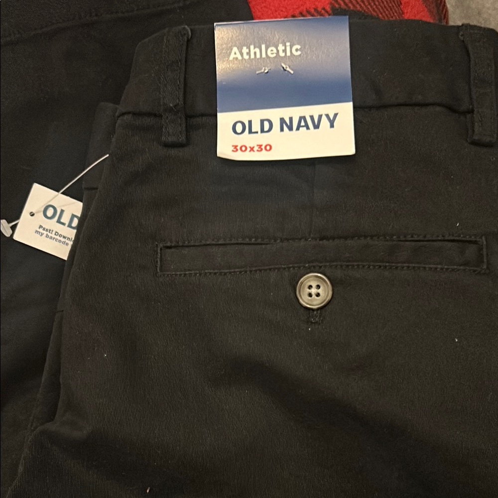 Old Navy Black Chinos